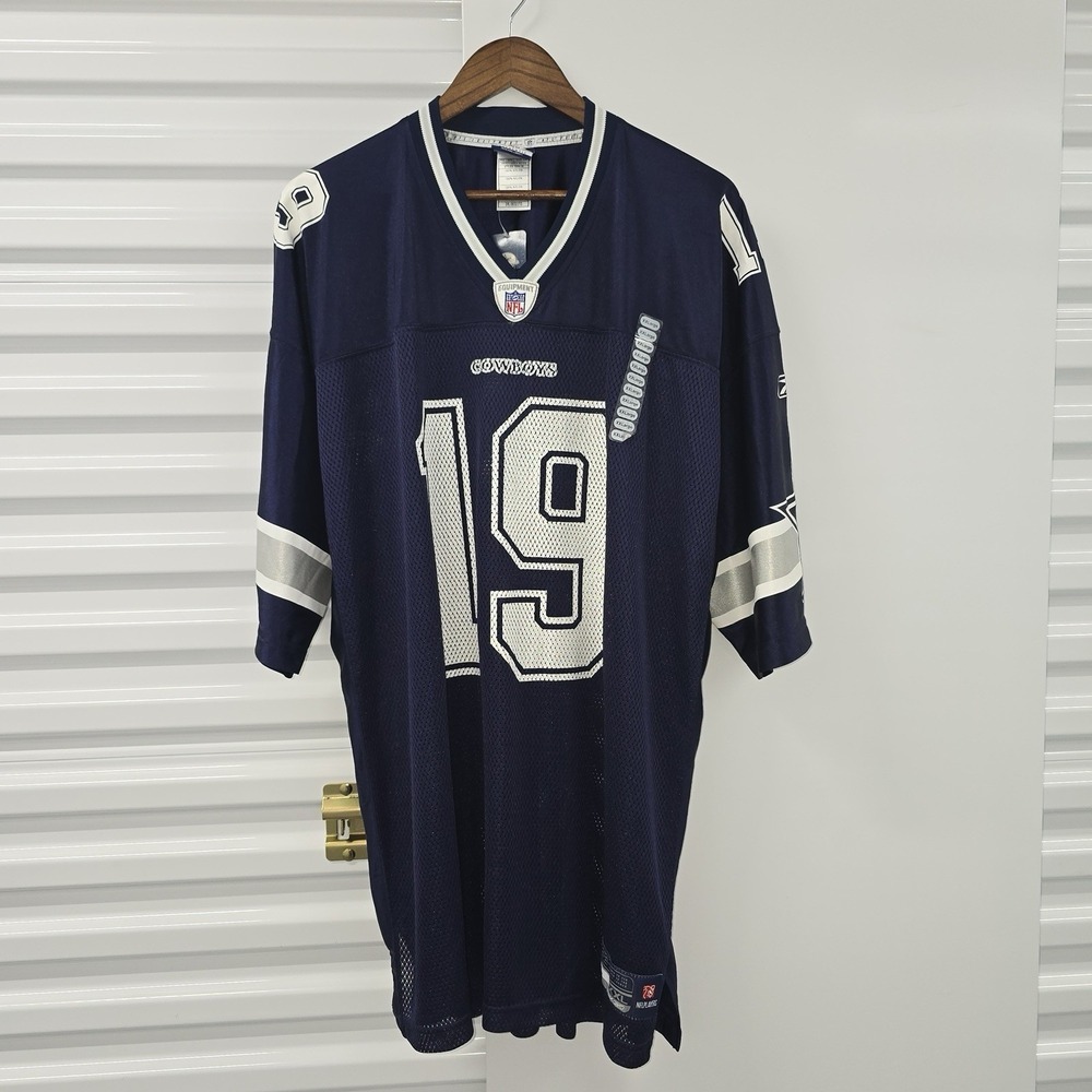 NWT Reebok Dallas Cowboys Miles Austin #19 Jersey Mens 2XL NFL Blue
